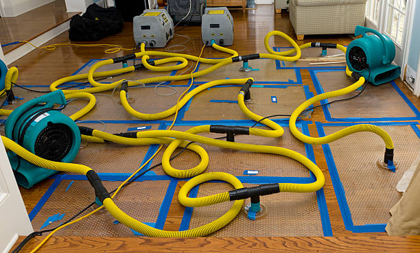 Professional Water Damage Restoration technician working in Stoneboro, PA
